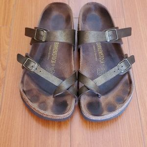 Birkenstock Mayari Sandals Toffee Size 38